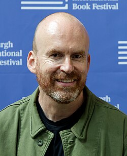 Famous Writer and Author matt haig at the 2024 edinburgh international book festival (cropped)